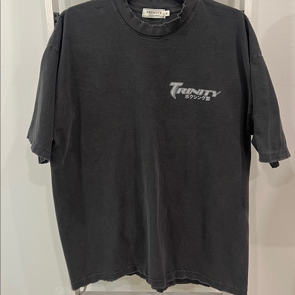Trinity Distressed Tyson Tee - Vintage Black - Picture 2 of 8